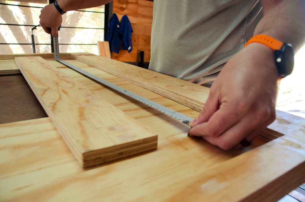 Carpenter in action